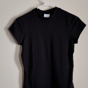 Gymshark Baby Tee – Black (Size M)